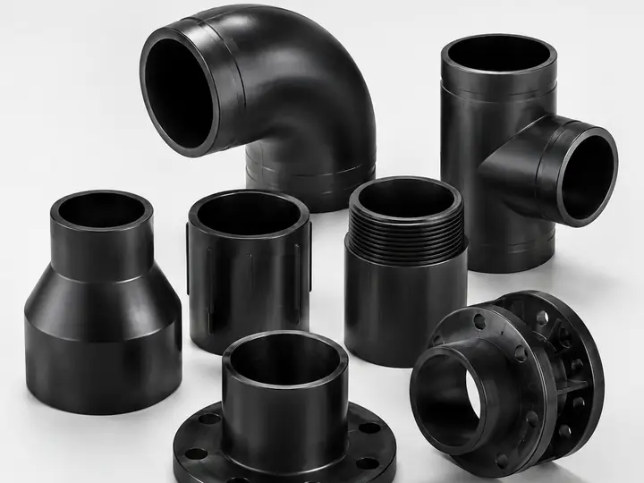 Custom Plastic Pipe Accessories for Industrial Applications
