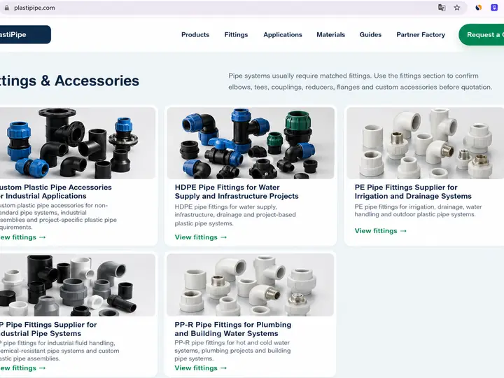 Custom Plastic Pipe Accessories for Industrial Applications thumbnail 3