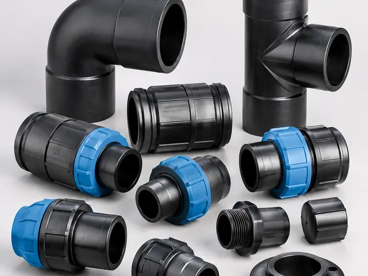 HDPE Pipe Fittings for Water Supply and Infrastructure Projects