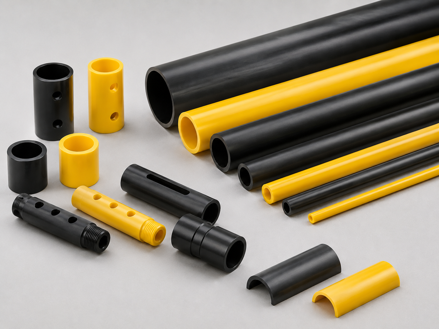 ABS Pipe for Plastic Parts, Extrusion and Assembly Applications