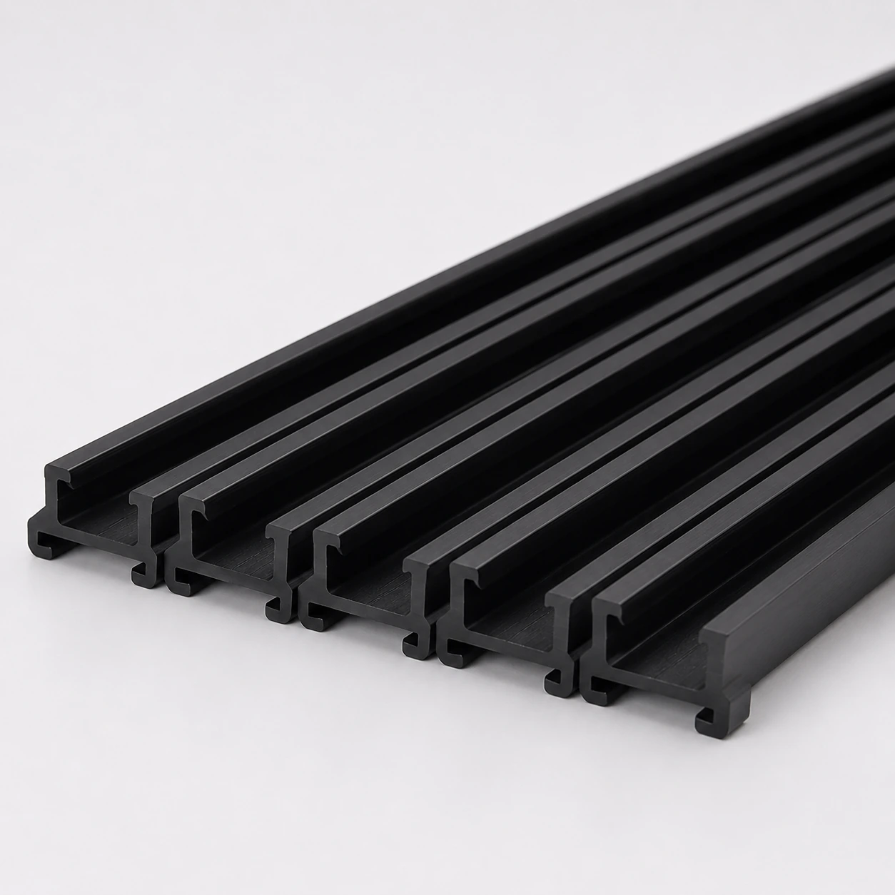 ABS Slot Profile Rail Supplier for Frames and Plastic Guide Components